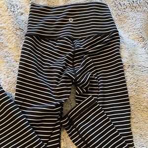 Lululemon striped leggings